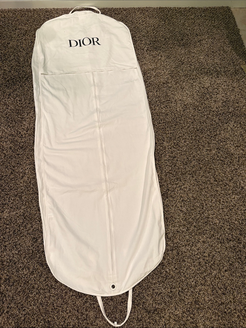 DIOR White Women's  Garment Bag